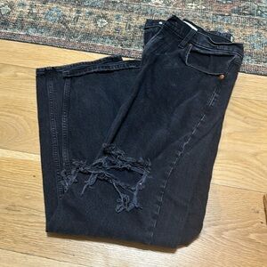abercrombie ripped jeans